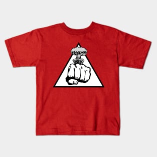 Church of the Angry Monk Logo Kids T-Shirt